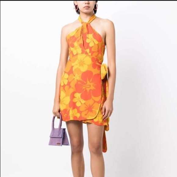 FAITHFULL THE BRAND Odette Floral Mini Dress - Picture 1 of 7